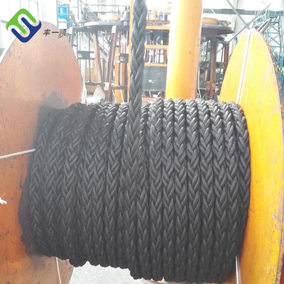 เชือกไนล่อน 8 เส้นแบบกำหนดเอง 40 มม. Hawser Marine Boat Mooring Lines