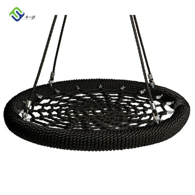 สนามเด็กเล่น 100 ซม. สวิงสุทธิกลางแจ้ง Waterproof Bird Nest Swing Set