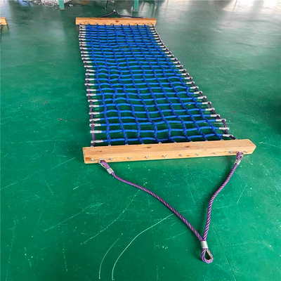 สี่เหลี่ยมผืนผ้า Nest สนามเด็กเล่น Hammock Swing 1.5mx0.8m สำหรับเด็ก