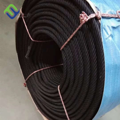 สีสัน 16mm 6 Strand Twist PP Multifilament รวมเชือกสำหรับ Climber
