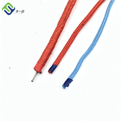 สนามเด็กเล่นสุทธิโพลีเอสเตอร์ผสมเชือก 12mm 1 Strand Anti UV