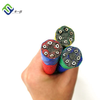 6 สาย Polypropylene PP สายผสม 16 มม สําหรับการปีนเครือ