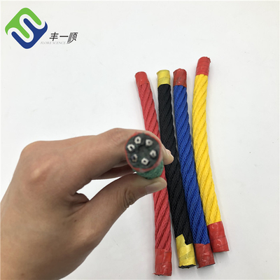 6 สาย Polypropylene PP สายผสม 16 มม สําหรับการปีนเครือ