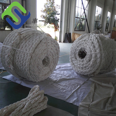 Floating Mooring 8 Strand PP เชือกเรือลากจูงเรือลากจูง UV Resistant