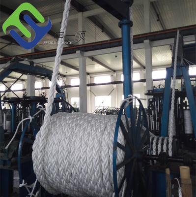 Floating Mooring 8 Strand PP เชือกเรือลากจูงเรือลากจูง UV Resistant