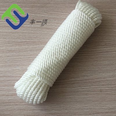 3 Strand Twisted Nylon Polyamide Marine Mooring Rope เรือยอทช์เชือก