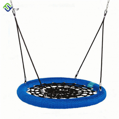 100 ซม. Dia เรืองแสงกลางแจ้ง Patio Nest Swing สำหรับสนามเด็กเล่น