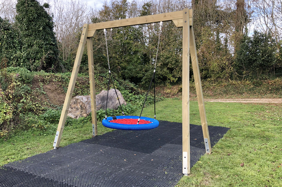 คุณภาพสูง 100cm 120cm สนุกสนาน นก Nest Swing สําหรับการผ่อนคลายและเล่น
