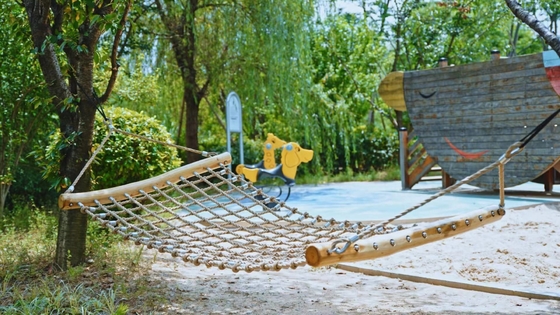 Kids Net Tree สนามเด็กเล่น Hammock Swing Rope Outdoor TUV Certificated