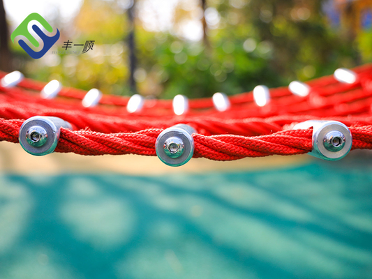 Anti UV Hammock Swing Set เชือกผสมโพลีเอสเตอร์ความปลอดภัยสูงสำหรับผู้ใหญ่
