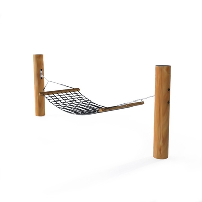 สนามเด็กเล่นกลางแจ้งเสริมเชือกเปลญวนเปลญวน 150cm x 80cm