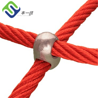 Silver Rope Cross สนามเด็กเล่นเชือก Connector Aluminium 16mm 34g