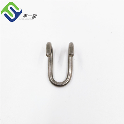 สนามเด็กเล่นสแตนเลสสตีลฟิตติ้งเชือก 16mm Double Hook Connector