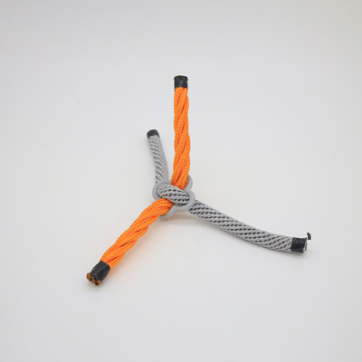 สนามเด็กเล่นข้ามโลหะเชือก Connectors 16mm Aluminium สำหรับ Climbing Cargo Net