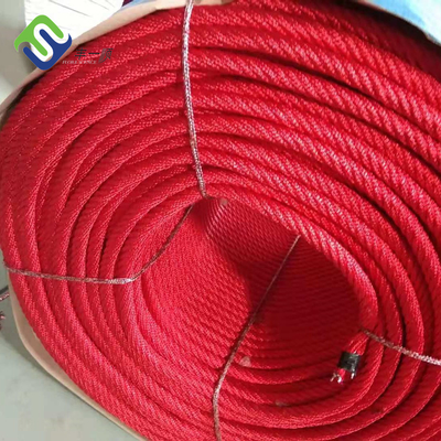 PP Multifilament รวมลวดสลิง 6 Strand พร้อม Fiber Core