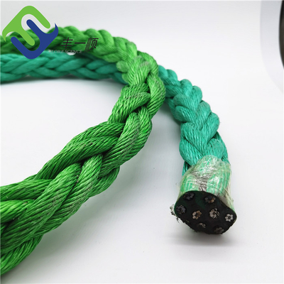 8 Strand PP Monofilament เชือกรวมกัน 1,000 ม. ต่อม้วนสำหรับวางเรือเคเบิล