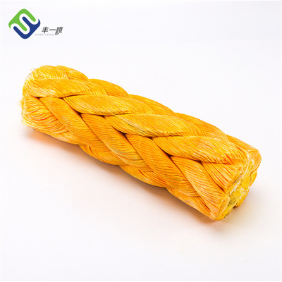 มารีน 48 มม. * 200 ม. สายถัก 12 เส้น UHMWPE สำหรับการจอดเรือ