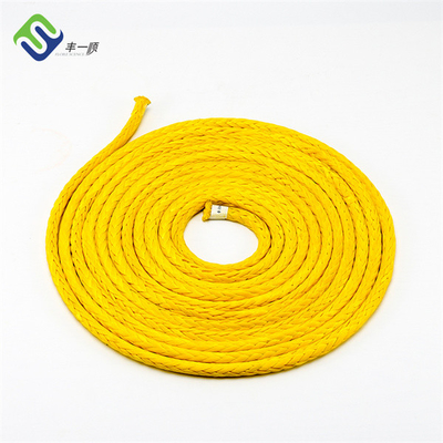 ความแข็งแรงสูง 12 Strand HMPE Spliced ​​Rope สำหรับอุตสาหกรรมเพื่อการพักผ่อนหย่อนใจของทหารทางทะเล