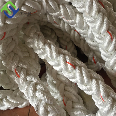 8 Strand Polyamide 100% เชือกไนล่อนสำหรับจอดเรือ Hawser พร้อมใบรับรอง ABS